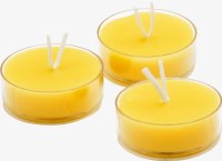 Additional picture of Yaknehaz Beeswax Tealight Candle 3 Pack
