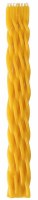 Additional picture of Beeswax Havdallah Candle Dripless Braided 12"