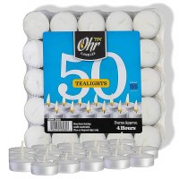 Additional picture of Tea Lights 50 Pack Plastic Wrapped