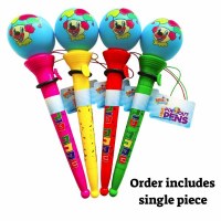 Additional picture of Purim Pop Out Pen Assorted Colors Single Piece