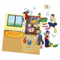 Additional picture of Create-a-Scene Pesach Stickers Craft Kit