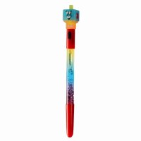Additional picture of Light Up Dreidel Pen Assorted Colors Single Piece