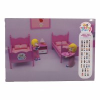 Additional picture of Kinder Velt Girls Bedroom 11 Piece Set