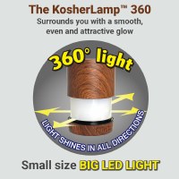 Additional picture of KosherLamp™ 360 Walnut