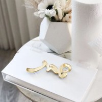 Additional picture of Acrylic Multi Purpose Shabbos Box Large Size Gold