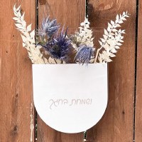 Additional picture of Lucite Hanging Vase Sukkah Decoration