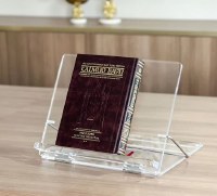 Additional picture of Lucite Tabletop Shtender Exquisite Collapsible Design Single Layer