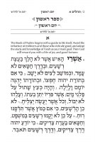 Additional picture of Artscroll Tehillim Large Type Hebrew English Full Size Signature Leather Collection Black