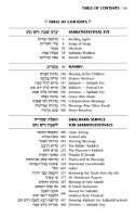 Additional picture of Artscroll Sabbath and Festivals Siddur Interlinear Full Size Ashkenaz Signature Leather Collection Charcoal Black
