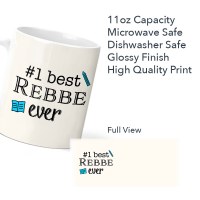 Additional picture of #1 Best Rebbe Ever Mug 11 oz