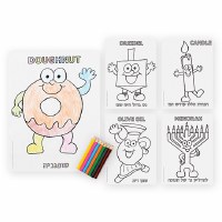 Additional picture of Chanukah Coloring Set