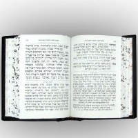 Additional picture of Complete Siddur Small Sefard Lavendar Blossoms in Window Frame [Hardcover]