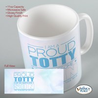 Additional picture of Jewish Phrase Mug I am a Proud Totty of an Awesome Son 11oz