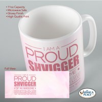 Additional picture of Jewish Phrase Mug I am a Proud Shvigger of an Awesome Daughter-in-Law 11oz