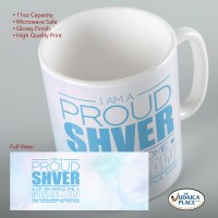 Additional picture of Jewish Phrase Mug I am a Proud Shver of an Awesome Son-in-Law 11oz