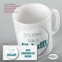 Additional picture of Jewish Phrase Mug It's Time for a Shluff! 11oz