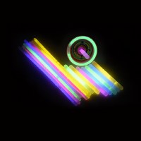 Additional picture of Glow Stick Dreidel Multi Colors