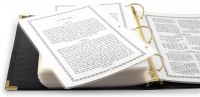 Additional picture of Laminated Weekly Haftorah Cards in Binder