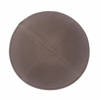 Additional picture of iKippah Brown Cotton Size 4