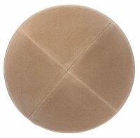 Additional picture of iKippah 4 Part Camel Velvet Size 4