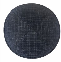 Additional picture of iKippah Navy Etch Size 18cm