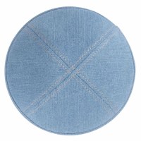 Additional picture of iKippah Mid Denim with Tan Double Stitching Size 5