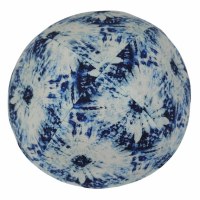 Additional picture of iKippah Tie Dye Circular Blue White Size 2