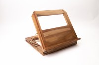 Additional picture of Wooden Tabletop Shtender Sit and Stand Adjustable 3 Level