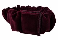 Additional picture of Sefer Torah Belt Velvet Maroon Velcro Closure