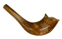 Additional picture of Toy Shofar Marbled Round Plastic 6.5"
