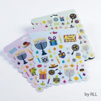 Additional picture of Chanukah Sticker Book 200 Stickers 4 Pages