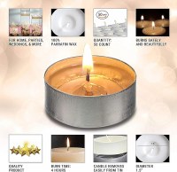 Additional picture of Tea Lights 4 Hour Burntime 50 Pack