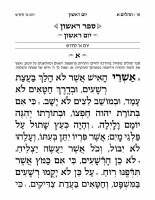 Additional picture of Artscroll Tehillim Large Type Hebrew with Hebrew Introductions Full Size White [Hardcover]