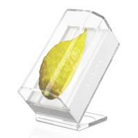 Additional picture of Lucite Esrog Box in Stand Clear 4.5" x 8.5"