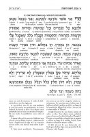 Additional picture of Spanish Interlinear Machzor Rosh Hashanah Ashkenaz Leonoff Edition [Hardcover]
