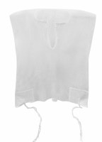 Additional picture of Mesh Cotton Tzitzis V-Neck Size 18 Meyuchad