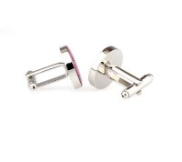 Additional picture of Pink Smiley Cufflinks