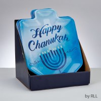 Additional picture of Dreidel Shaped Melamine Serving Tray