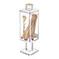 Additional picture of Lucite Matches Holder Magnetic Closure Gold