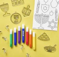 Additional picture of Chanukah Window Art Do It Yourself Kit 15 Designs