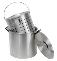 Additional picture of Aluminum Kashering Pot with Cover