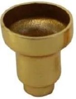 Additional picture of Candle Insert Drip Cups for Menorah Brass Plated 9 Pack