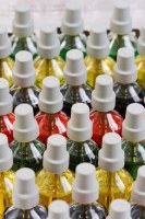 Additional picture of Ohr Lights Liquid Prefilled Colored Oil Vials Medium Glasses Burntime 2.5 Hours 44 Pack