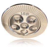 Additional picture of Disposable Foil Seder Plate