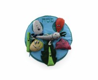 Additional picture of Plush Seder Plate Toy