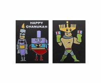 Additional picture of Chanukah Foil Art Activity Set