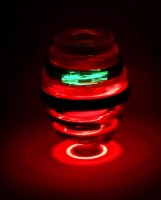 Additional picture of Musical Light Up Spinning Dreidel