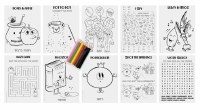 Additional picture of Colouring Activity Set Rosh Hashanah and Sukkot Theme 10 Pages
