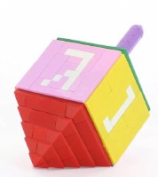 Additional picture of Build a Brick Dreidel Activity Kit