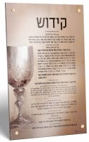 Additional picture of Lucite Wall Hanging Sukkah Decoration Painted by Batya 5 Piece Set